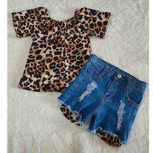 2T boutique leopard outfit